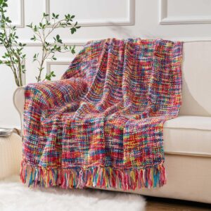 Multicolor home throw